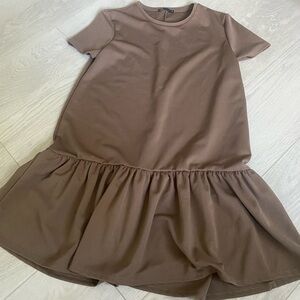 Zara dress brown size m medium​​​​​​​
